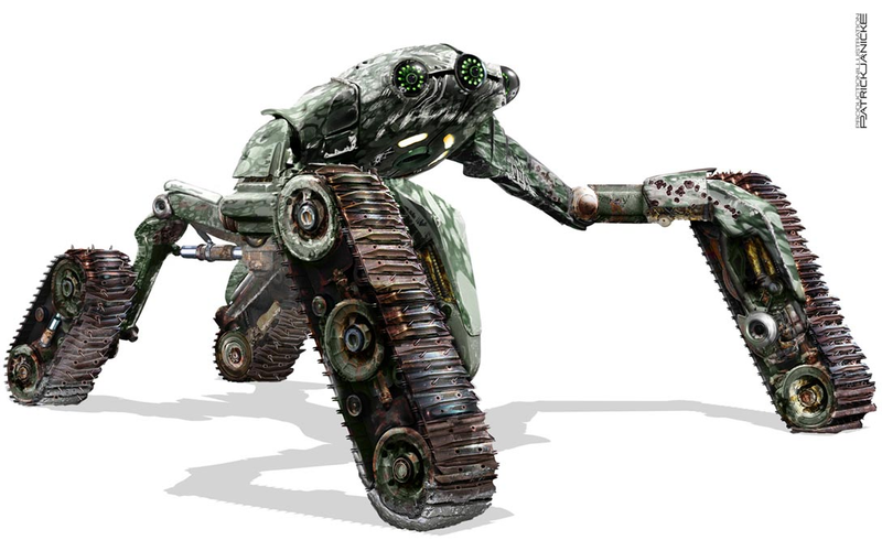 Illustration for article titled See Concept Art From Steven Spielberg's Postponed Robopocalypse